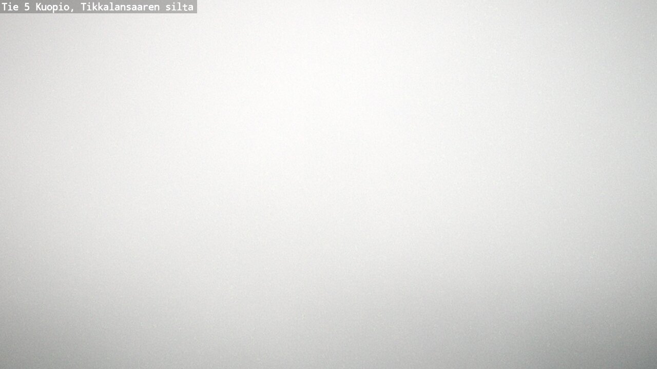 Weather Camera Image Väg 5 Kuopio, Tikkalansaari, Kuopio, Pohjois-Savo