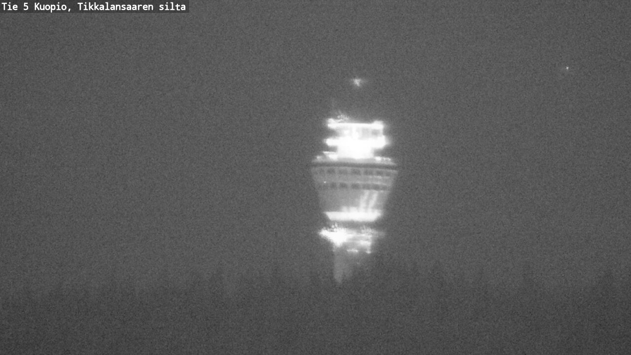 Weather Camera Image Väg 5 Kuopio, Tikkalansaari, Kuopio, Pohjois-Savo