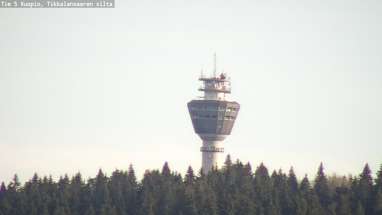 Weather Camera Image Väg 5 Kuopio, Tikkalansaari, Kuopio, Pohjois-Savo