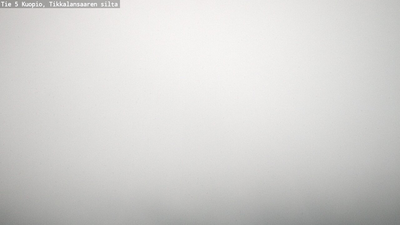 Weather Camera Image Väg 5 Kuopio, Tikkalansaari, Kuopio, Pohjois-Savo