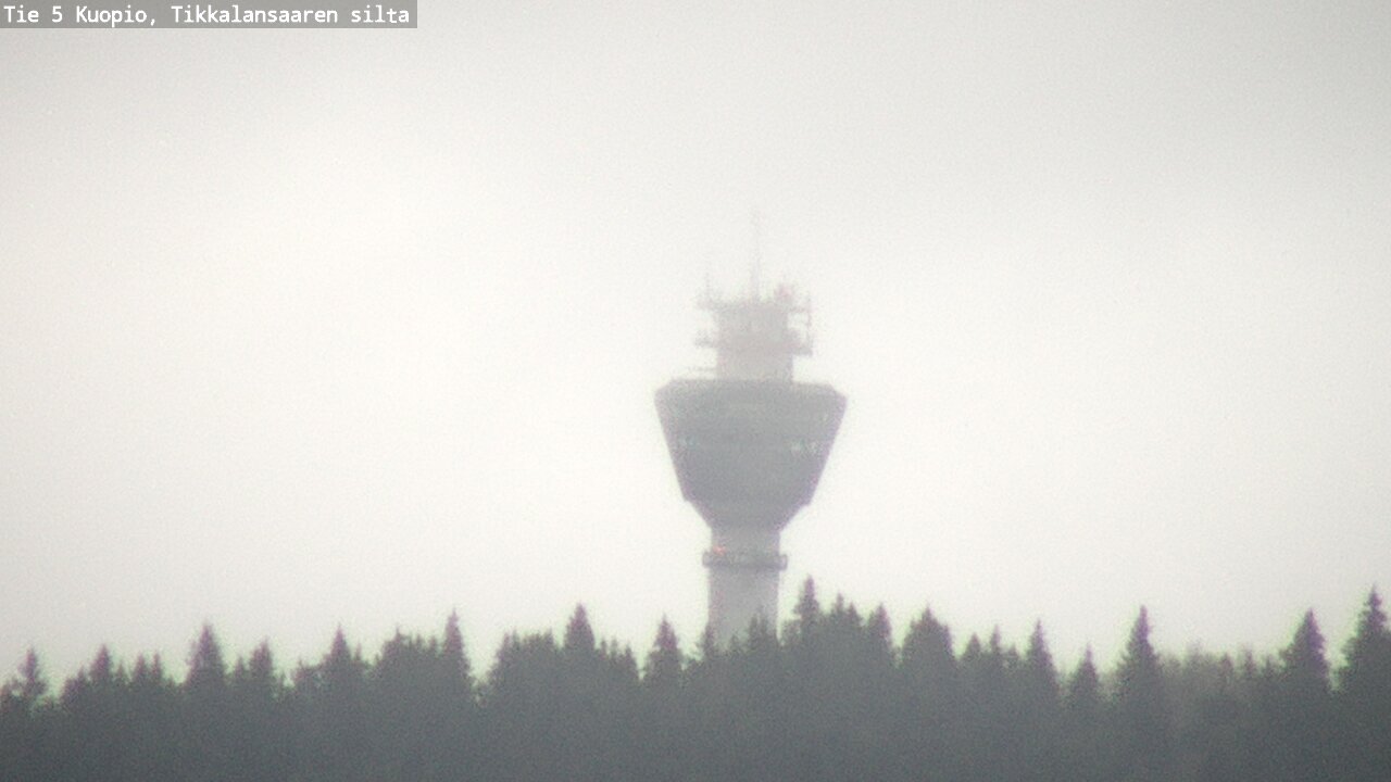 Weather Camera Image Väg 5 Kuopio, Tikkalansaari, Kuopio, Pohjois-Savo
