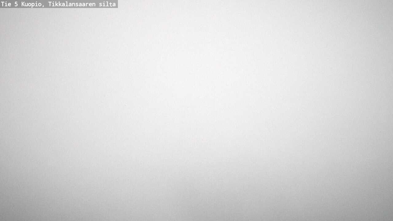 Weather Camera Image Väg 5 Kuopio, Tikkalansaari, Kuopio, Pohjois-Savo