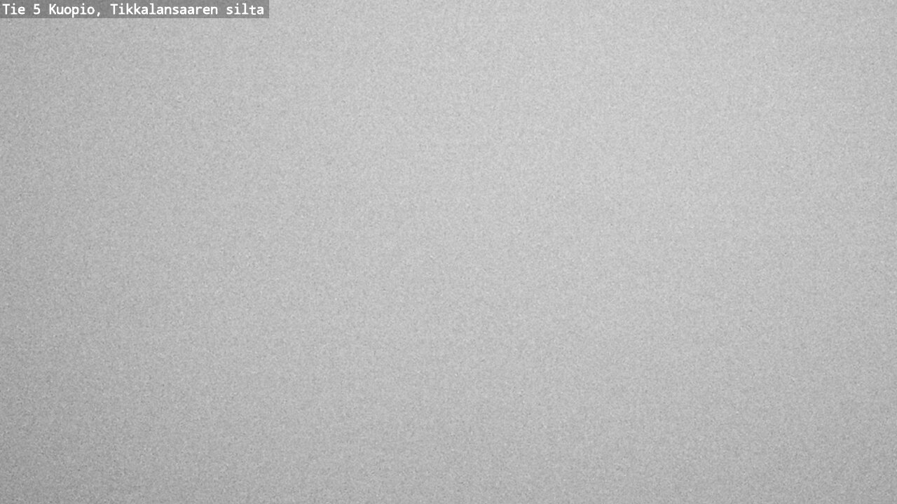 Weather Camera Image Road 5 Kuopio, Tikkalansaari, Kuopio, Pohjois-Savo