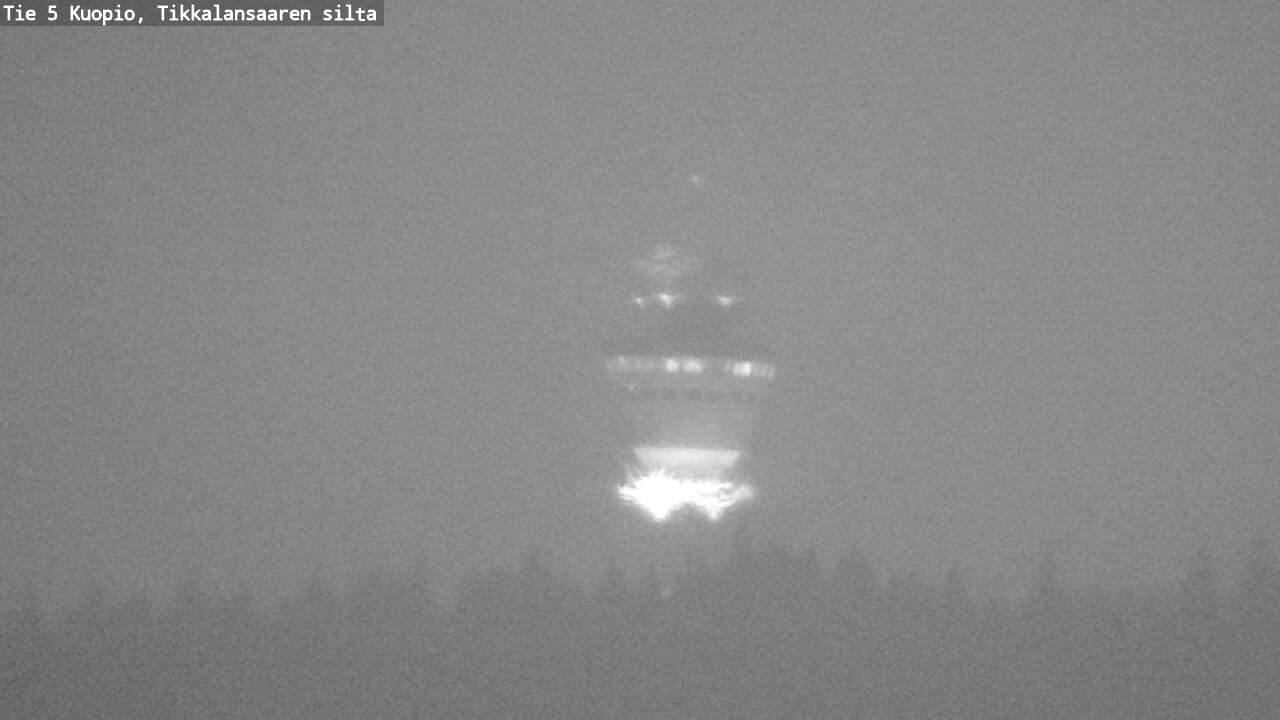 Weather Camera Image Väg 5 Kuopio, Tikkalansaari, Kuopio, Pohjois-Savo