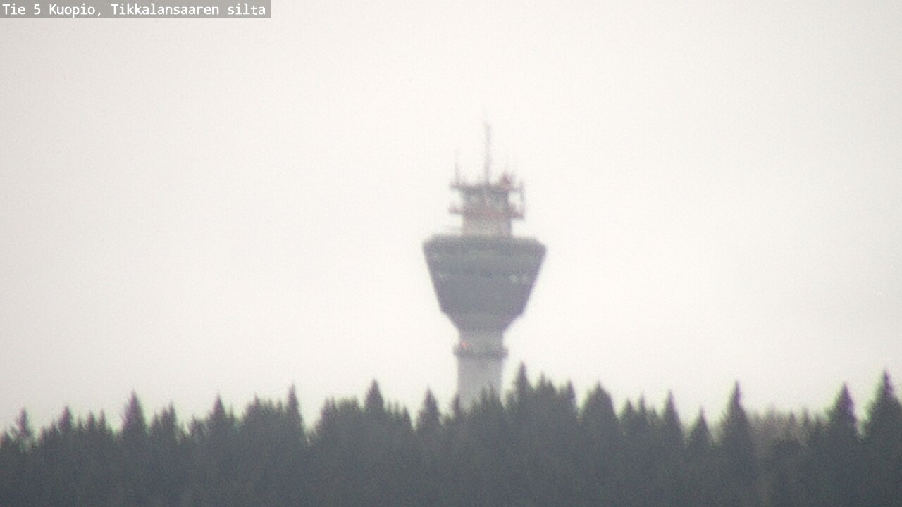 Weather Camera Image Väg 5 Kuopio, Tikkalansaari, Kuopio, Pohjois-Savo