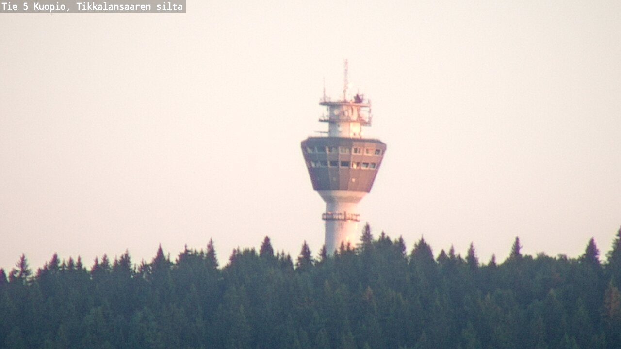 Weather Camera Image Väg 5 Kuopio, Tikkalansaari, Kuopio, Pohjois-Savo
