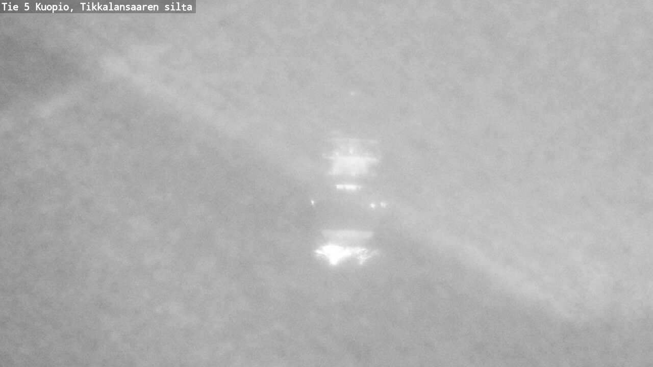 Weather Camera Image Väg 5 Kuopio, Tikkalansaari, Kuopio, Pohjois-Savo