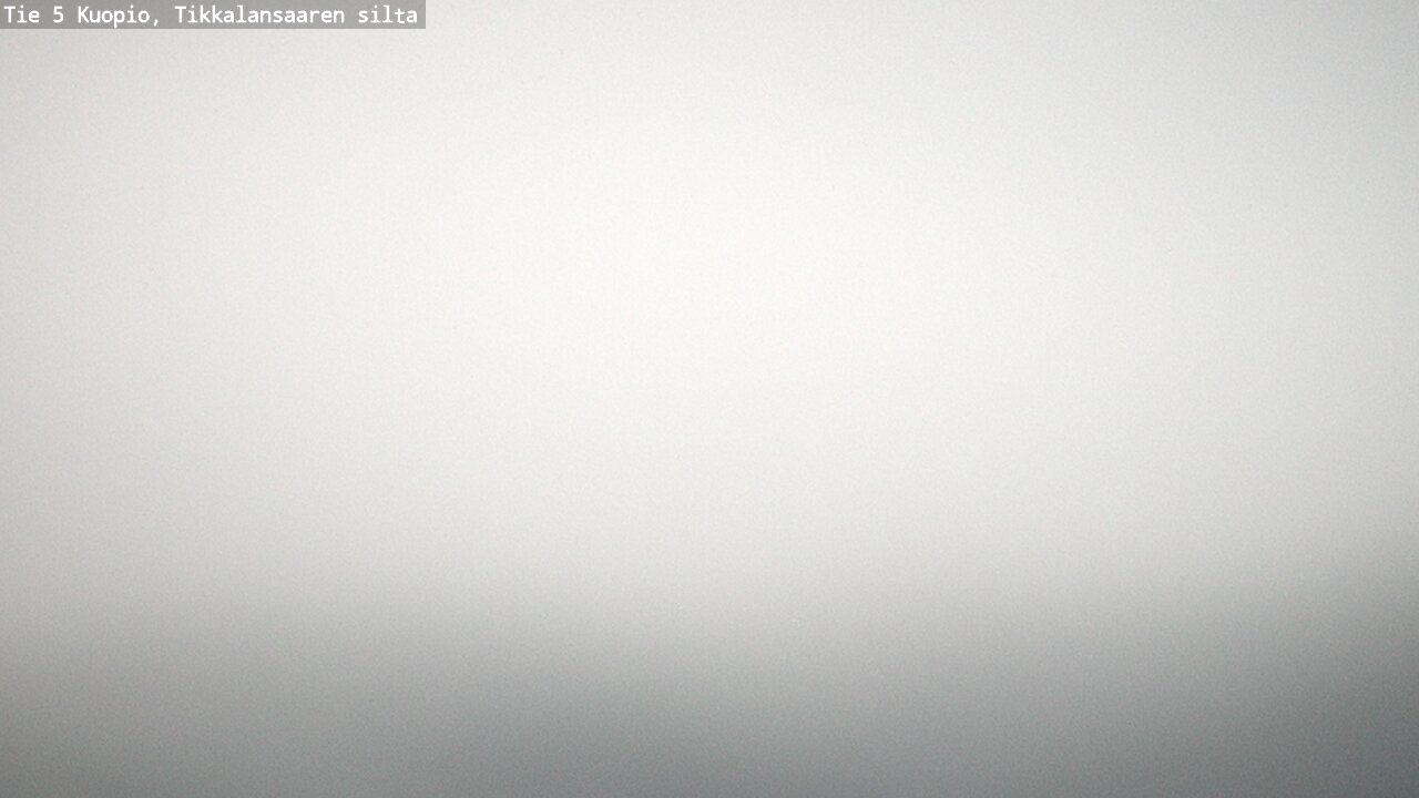 Weather Camera Image Väg 5 Kuopio, Tikkalansaari, Kuopio, Pohjois-Savo