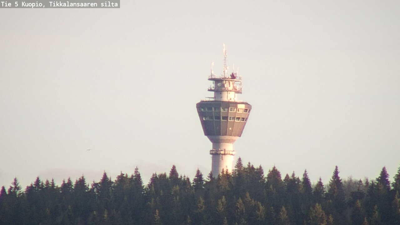 Weather Camera Image Väg 5 Kuopio, Tikkalansaari, Kuopio, Pohjois-Savo