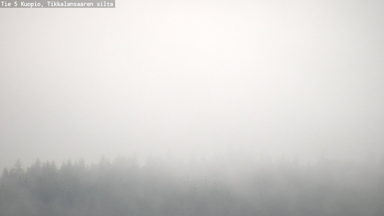 Weather Camera Image Väg 5 Kuopio, Tikkalansaari, Kuopio, Pohjois-Savo