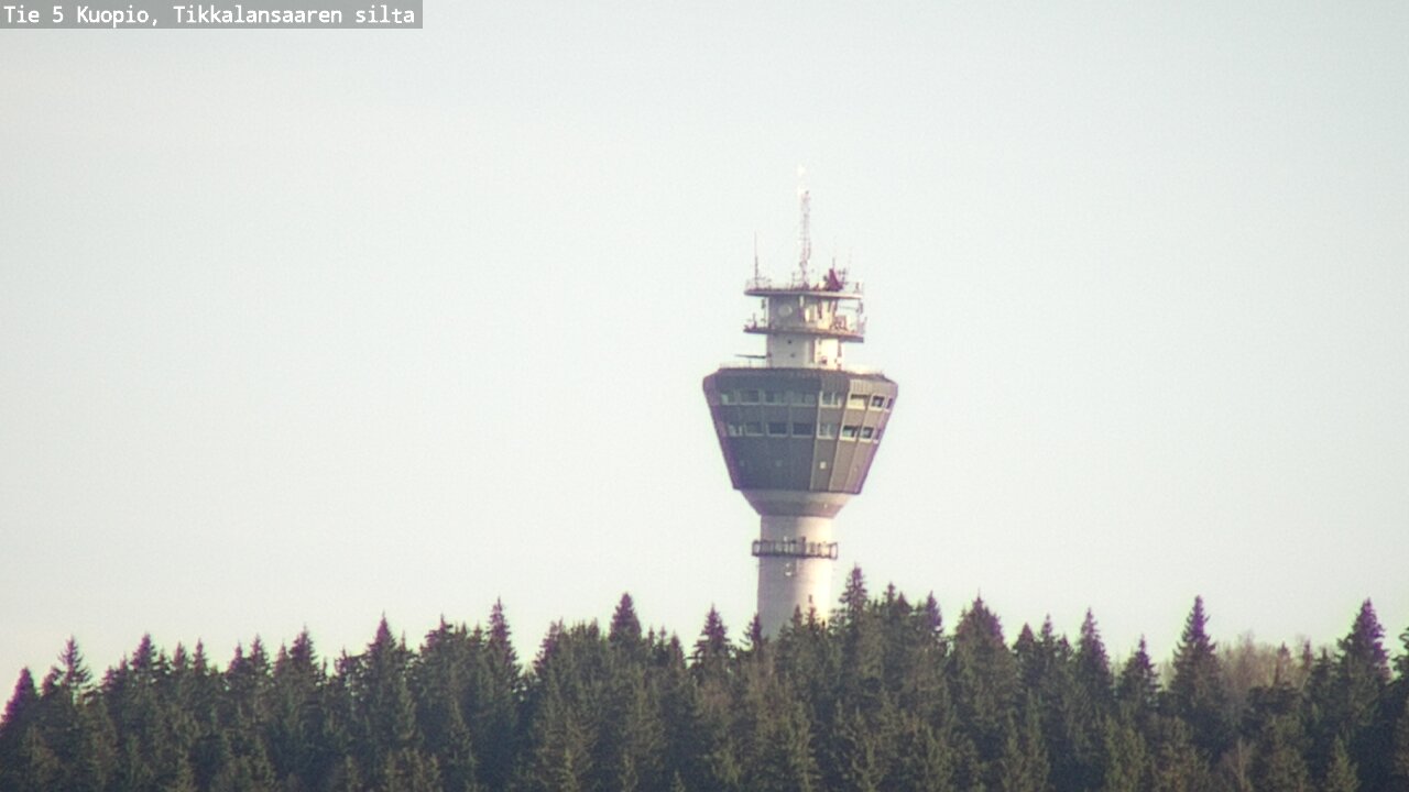 Weather Camera Image Väg 5 Kuopio, Tikkalansaari, Kuopio, Pohjois-Savo
