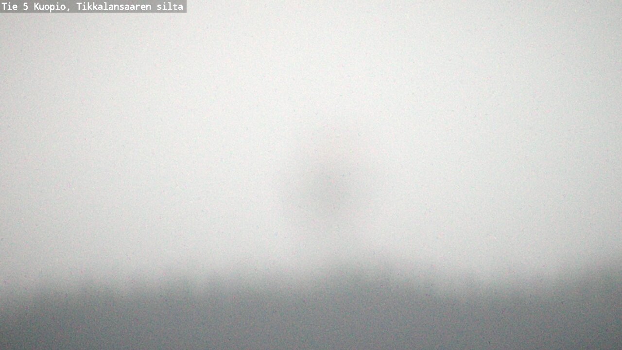 Weather Camera Image Väg 5 Kuopio, Tikkalansaari, Kuopio, Pohjois-Savo