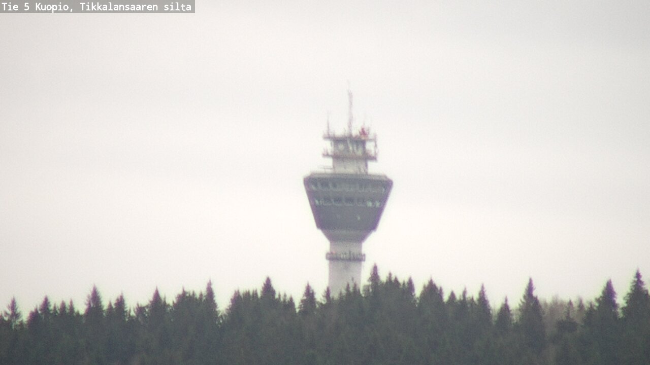 Weather Camera Image Väg 5 Kuopio, Tikkalansaari, Kuopio, Pohjois-Savo