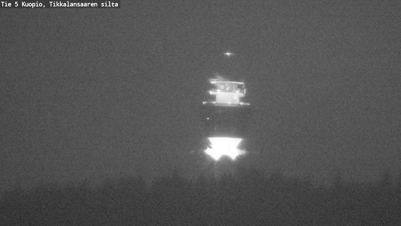 Weather Camera Image Väg 5 Kuopio, Tikkalansaari, Kuopio, Pohjois-Savo