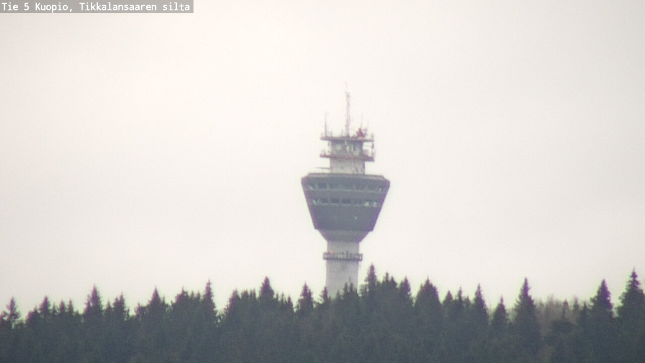 Weather Camera Image Väg 5 Kuopio, Tikkalansaari, Kuopio, Pohjois-Savo