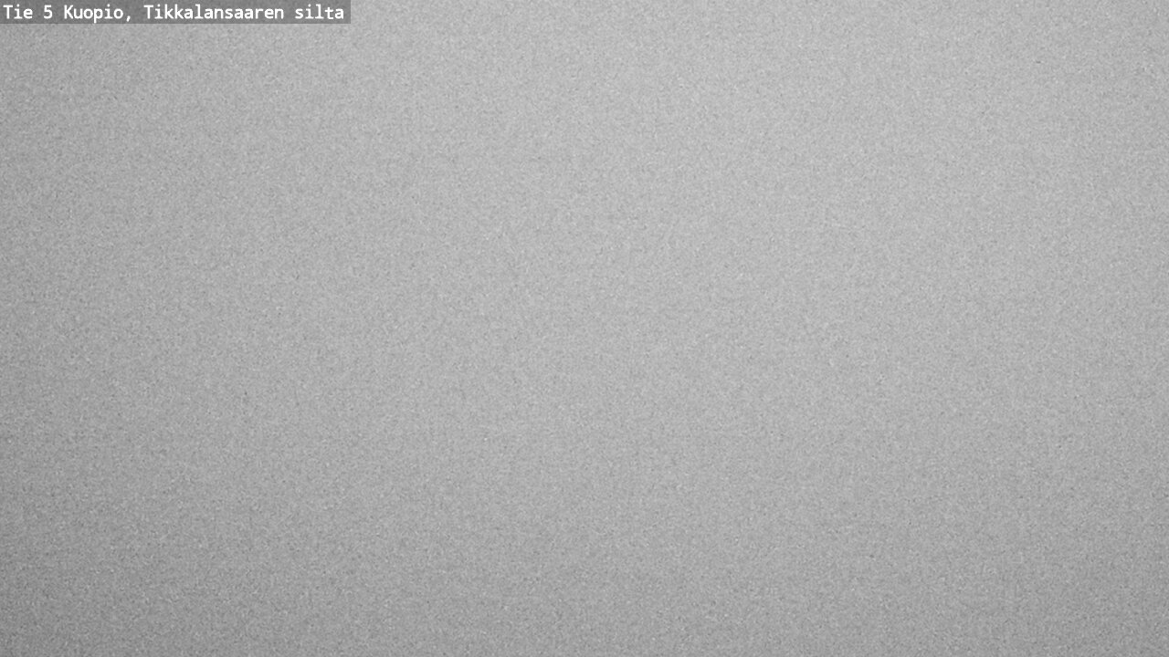 Weather Camera Image Road 5 Kuopio, Tikkalansaari, Kuopio, Pohjois-Savo