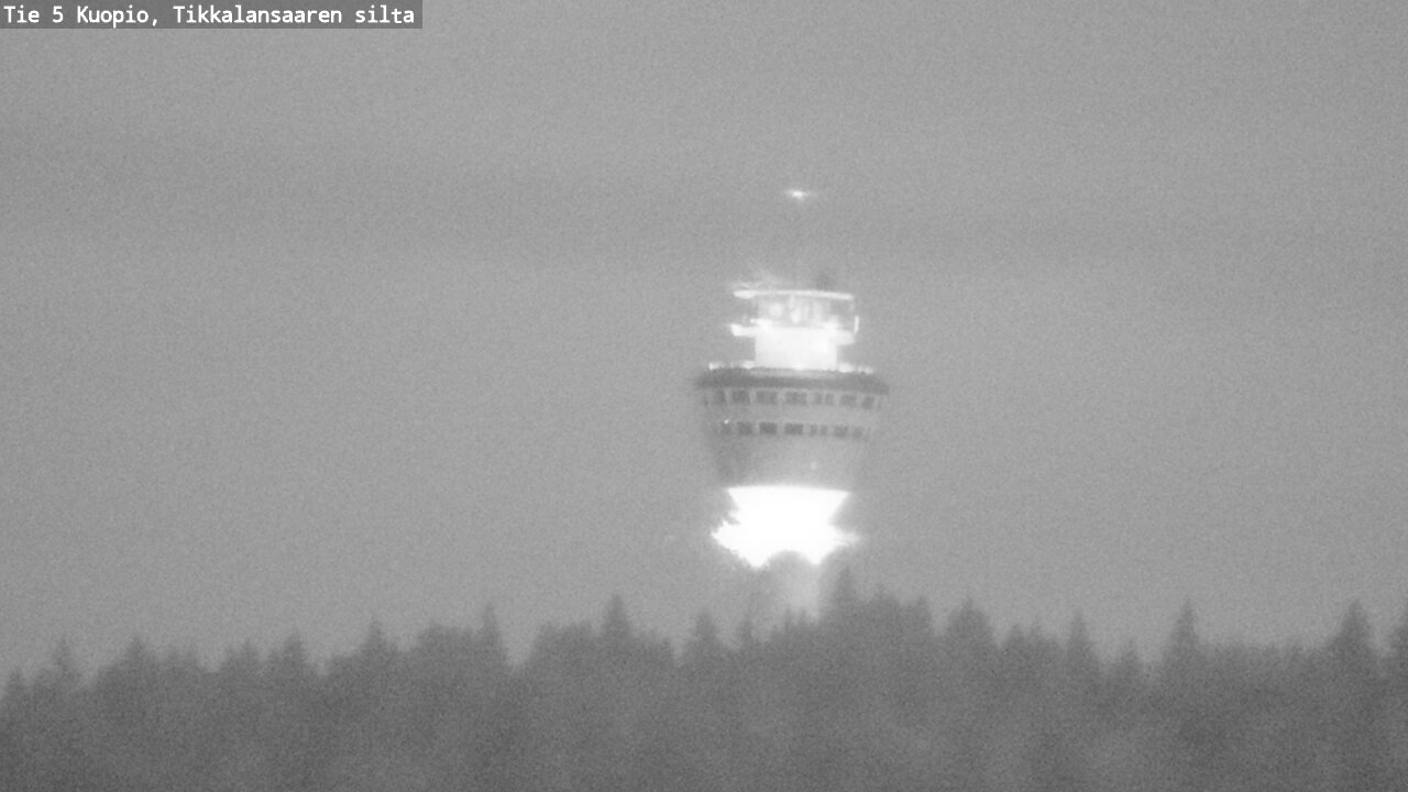 Weather Camera Image Väg 5 Kuopio, Tikkalansaari, Kuopio, Pohjois-Savo