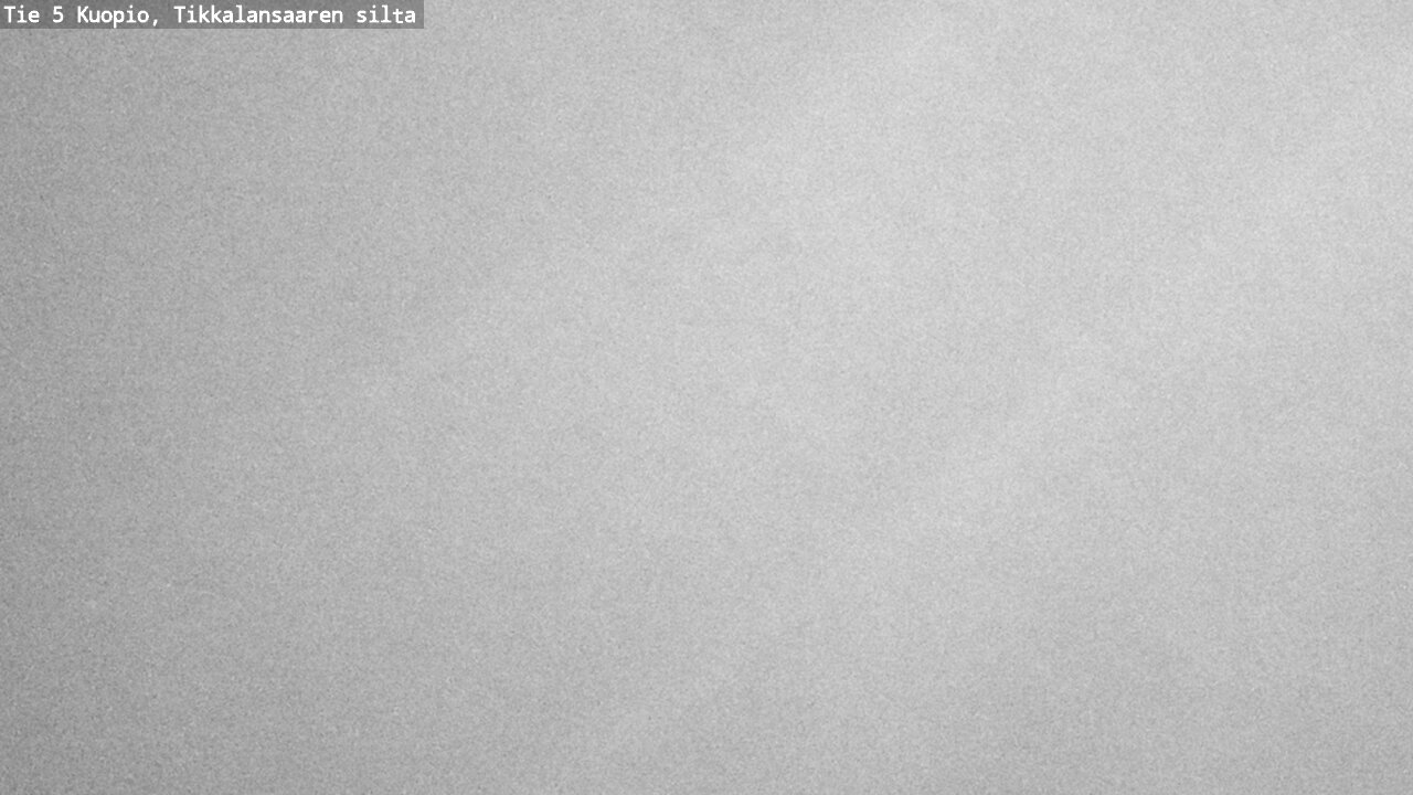 Weather Camera Image Road 5 Kuopio, Tikkalansaari, Kuopio, Pohjois-Savo