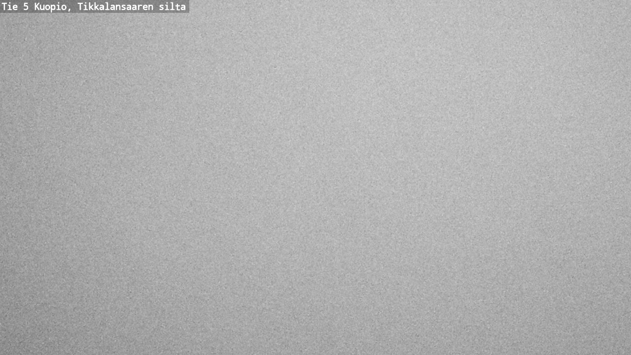 Weather Camera Image Road 5 Kuopio, Tikkalansaari, Kuopio, Pohjois-Savo