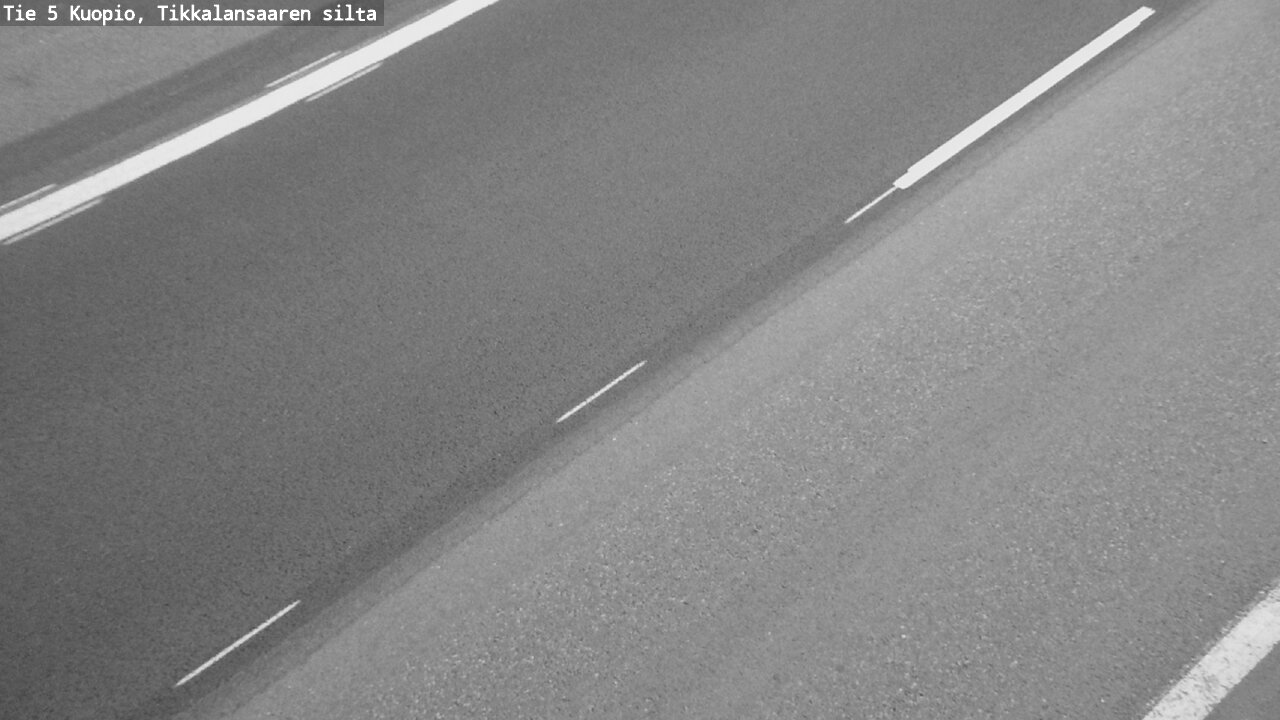 Weather Camera Image Väg 5 Kuopio, Tikkalansaari, Kuopio, Pohjois-Savo