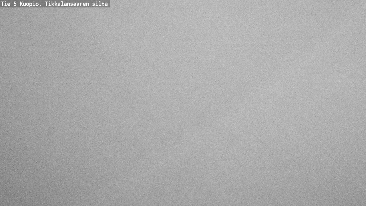 Weather Camera Image Road 5 Kuopio, Tikkalansaari, Kuopio, Pohjois-Savo