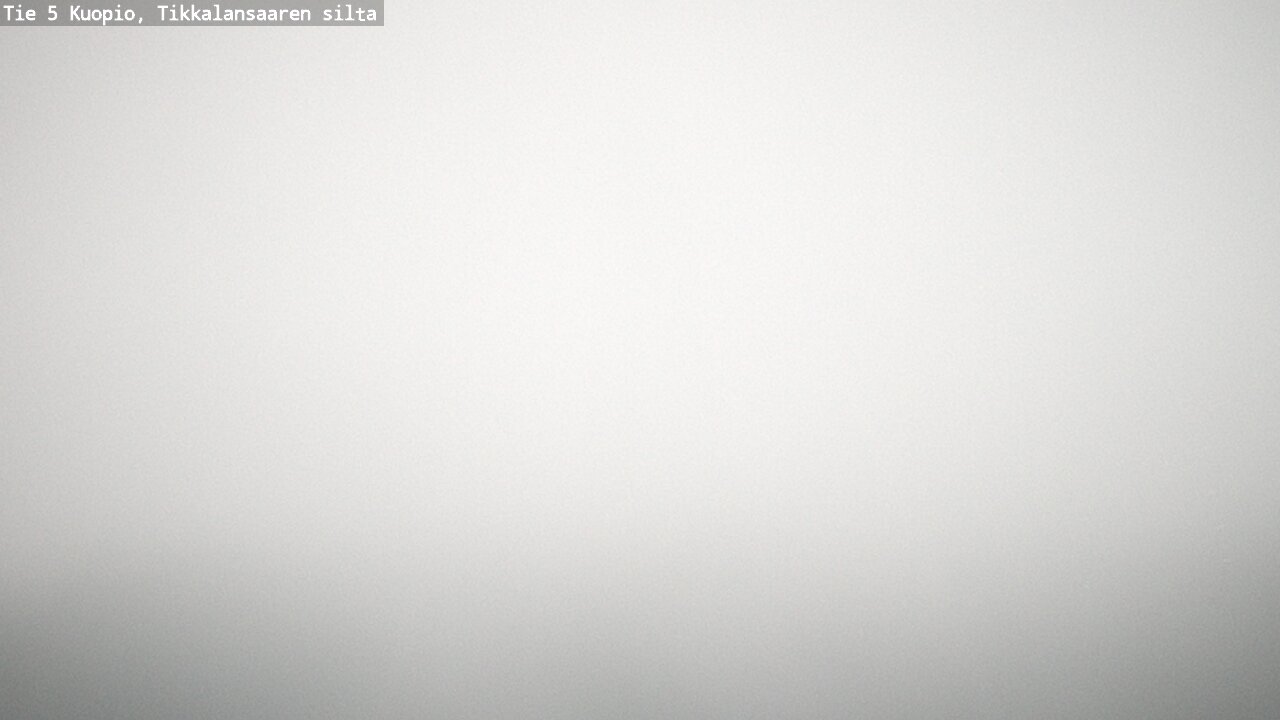 Weather Camera Image Väg 5 Kuopio, Tikkalansaari, Kuopio, Pohjois-Savo