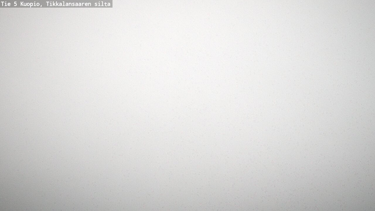 Weather Camera Image Väg 5 Kuopio, Tikkalansaari, Kuopio, Pohjois-Savo
