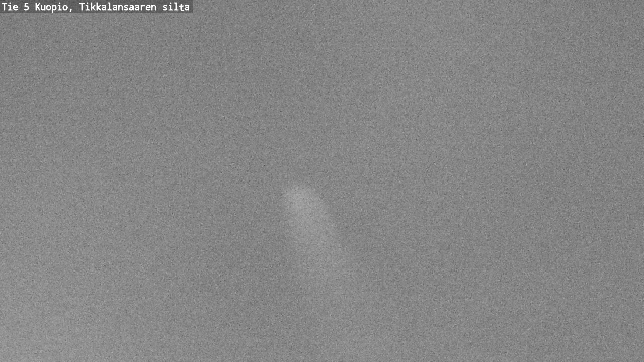 Weather Camera Image Road 5 Kuopio, Tikkalansaari, Kuopio, Pohjois-Savo