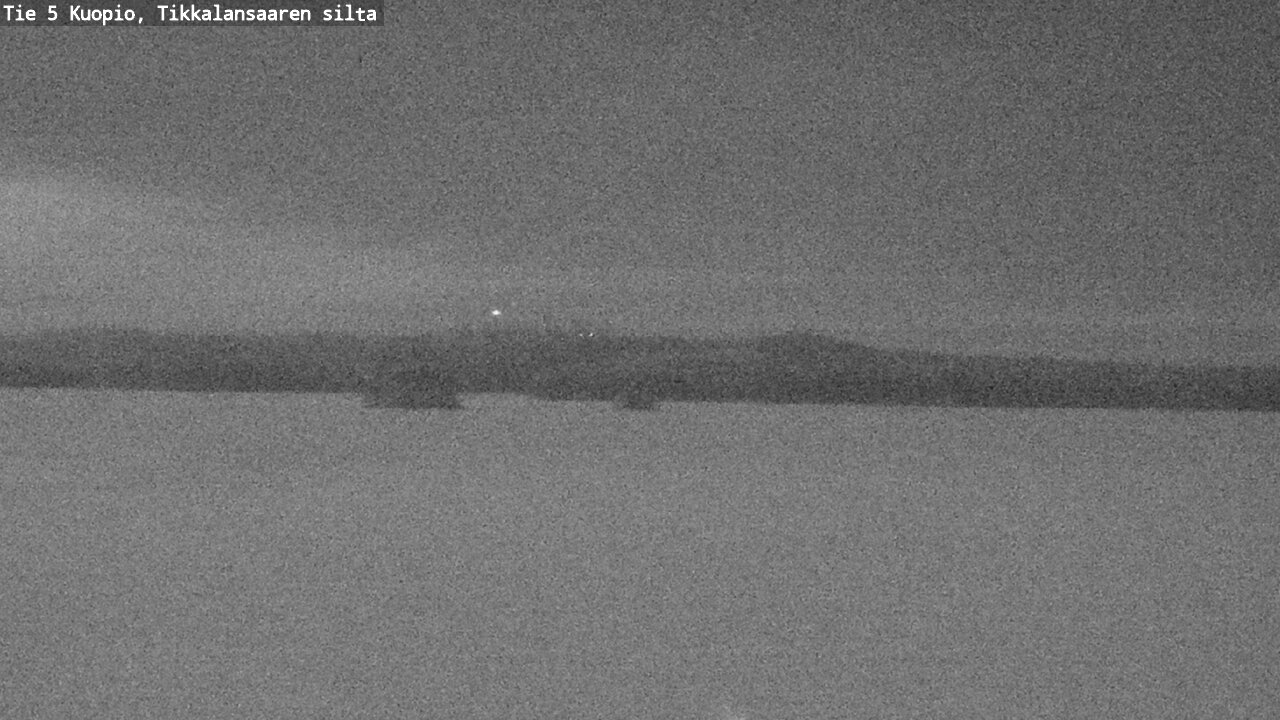 Weather Camera Image Väg 5 Kuopio, Tikkalansaari, Kuopio, Pohjois-Savo