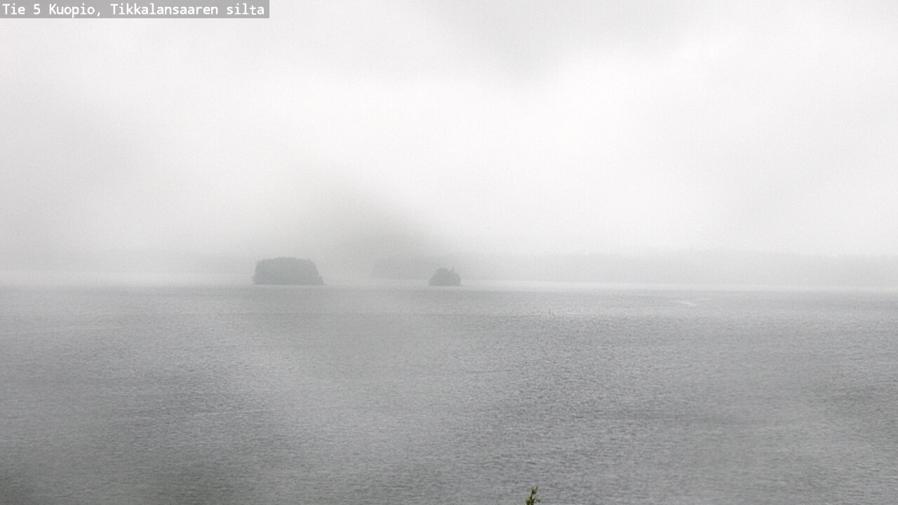 Weather Camera Image Väg 5 Kuopio, Tikkalansaari, Kuopio, Pohjois-Savo