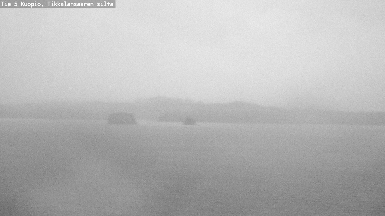 Weather Camera Image Väg 5 Kuopio, Tikkalansaari, Kuopio, Pohjois-Savo