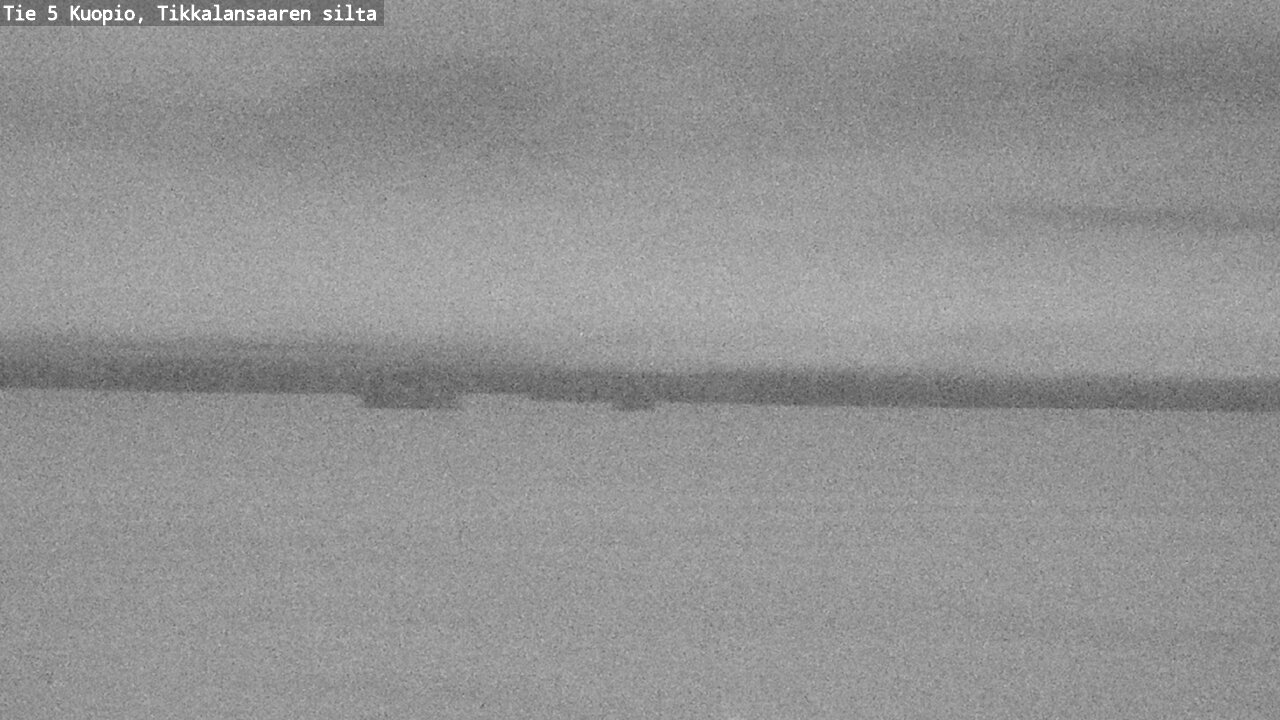 Weather Camera Image Väg 5 Kuopio, Tikkalansaari, Kuopio, Pohjois-Savo
