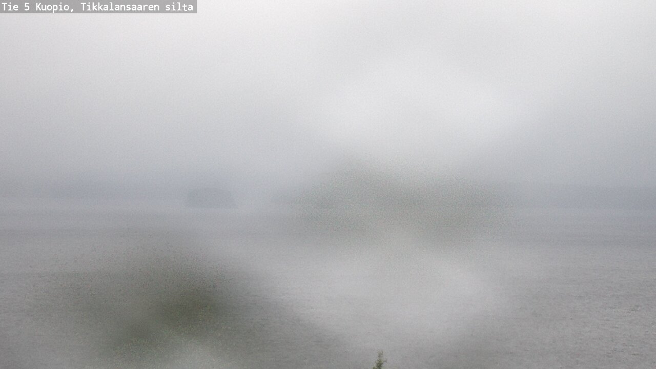 Weather Camera Image Väg 5 Kuopio, Tikkalansaari, Kuopio, Pohjois-Savo