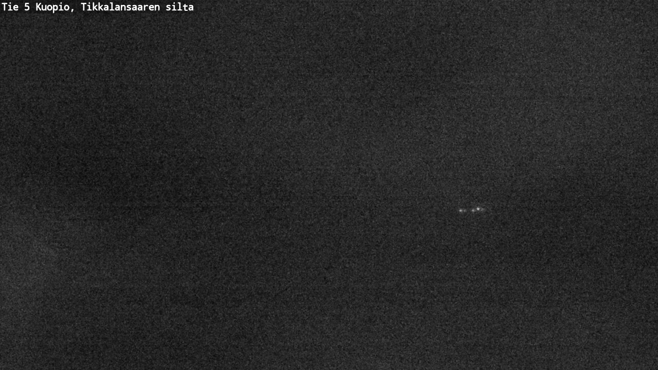 Weather Camera Image Väg 5 Kuopio, Tikkalansaari, Kuopio, Pohjois-Savo