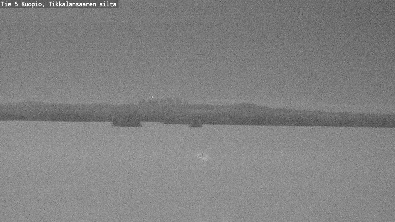 Weather Camera Image Väg 5 Kuopio, Tikkalansaari, Kuopio, Pohjois-Savo