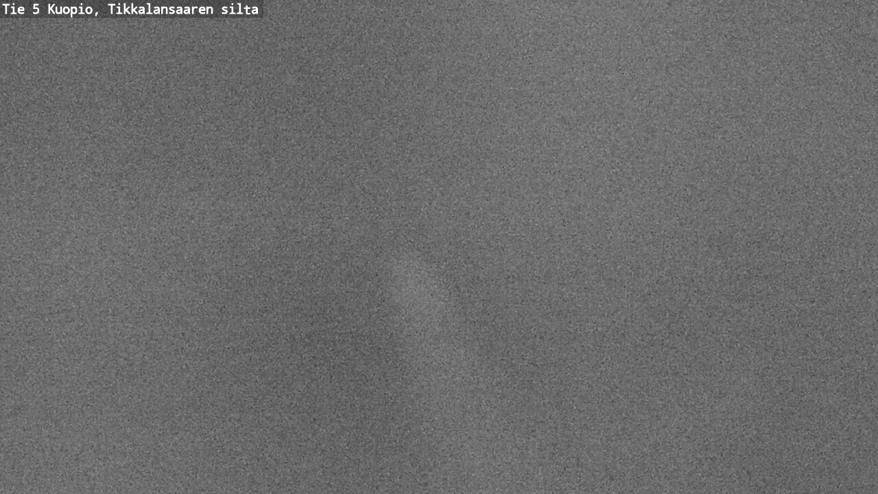Weather Camera Image Road 5 Kuopio, Tikkalansaari, Kuopio, Pohjois-Savo