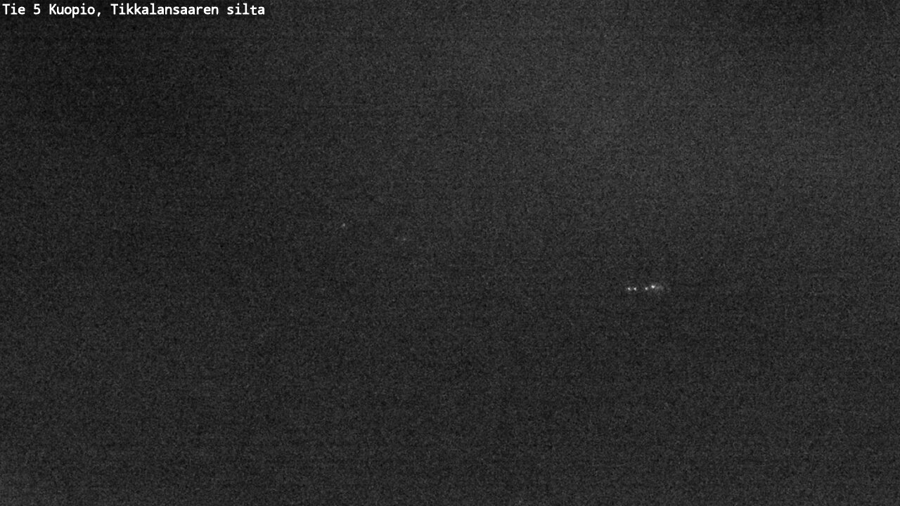 Weather Camera Image Väg 5 Kuopio, Tikkalansaari, Kuopio, Pohjois-Savo