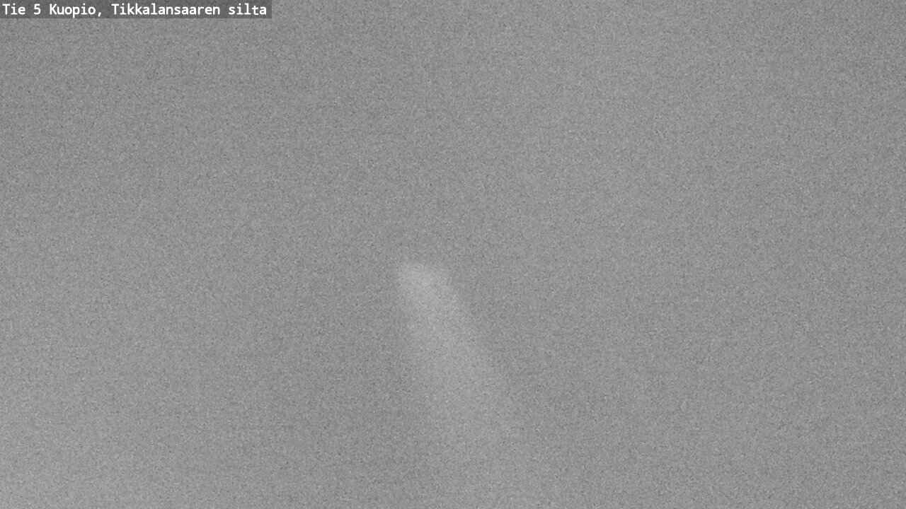 Weather Camera Image Road 5 Kuopio, Tikkalansaari, Kuopio, Pohjois-Savo