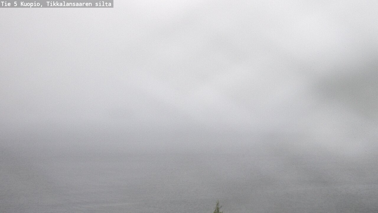 Weather Camera Image Väg 5 Kuopio, Tikkalansaari, Kuopio, Pohjois-Savo