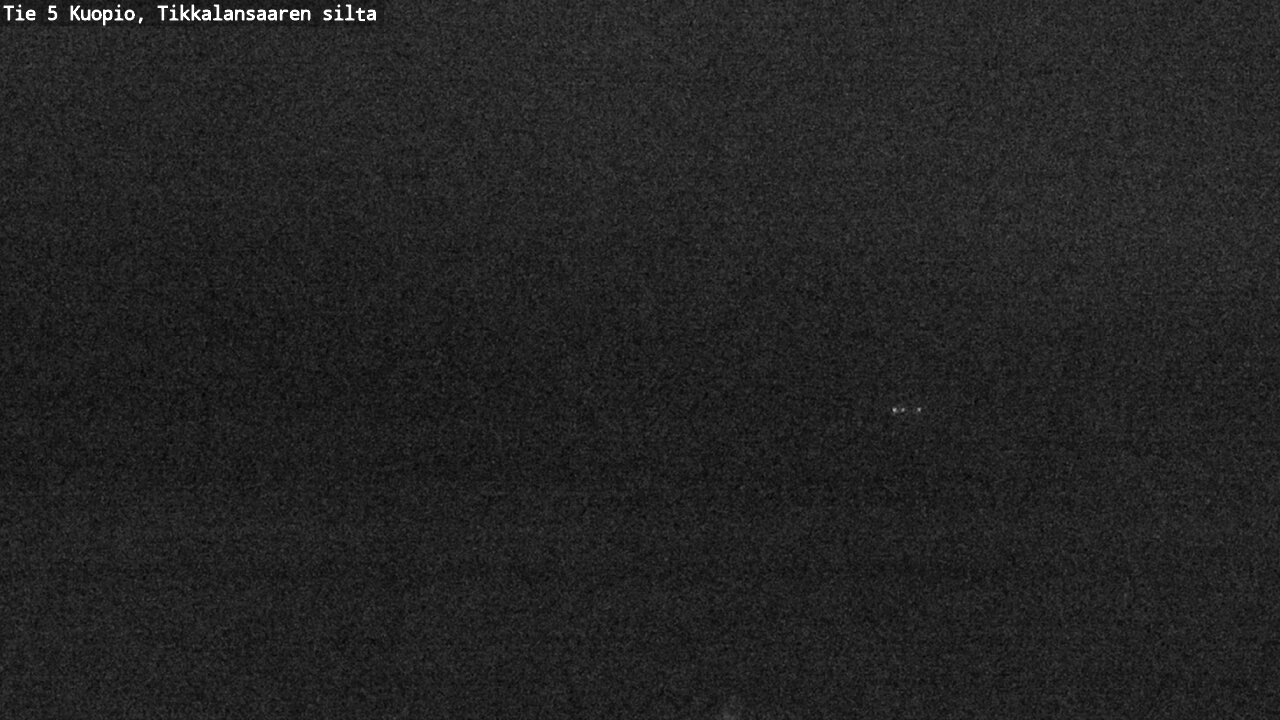 Weather Camera Image Road 5 Kuopio, Tikkalansaari, Kuopio, Pohjois-Savo