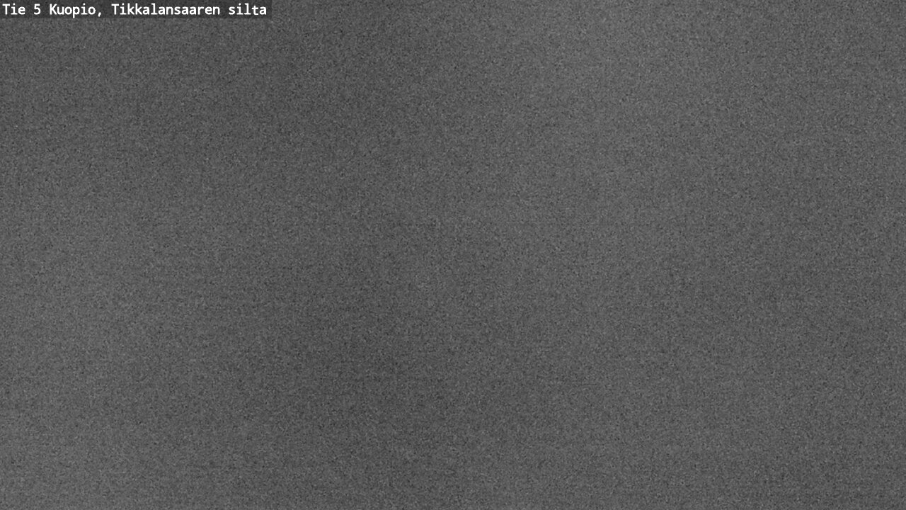 Weather Camera Image Road 5 Kuopio, Tikkalansaari, Kuopio, Pohjois-Savo