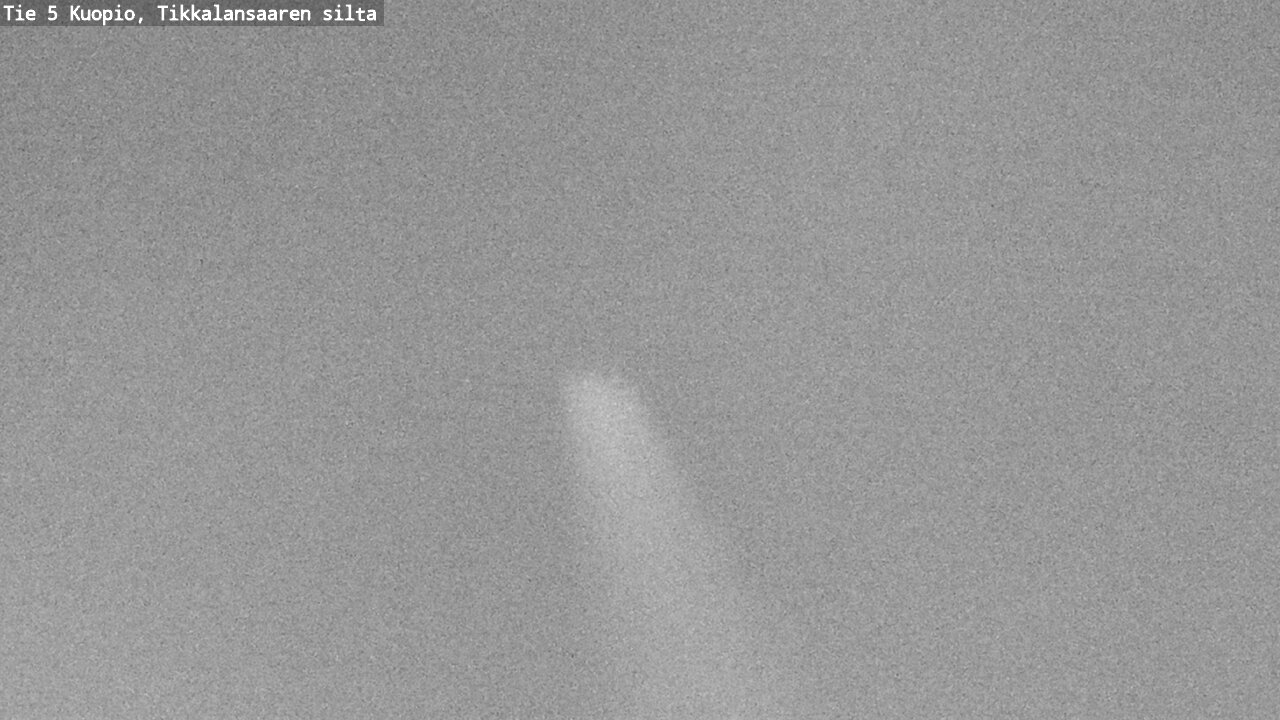Weather Camera Image Road 5 Kuopio, Tikkalansaari, Kuopio, Pohjois-Savo