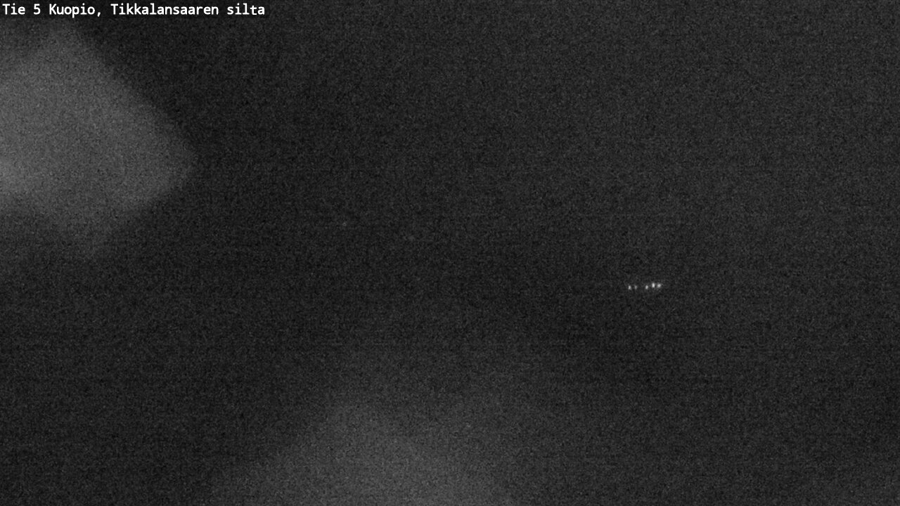 Weather Camera Image Väg 5 Kuopio, Tikkalansaari, Kuopio, Pohjois-Savo