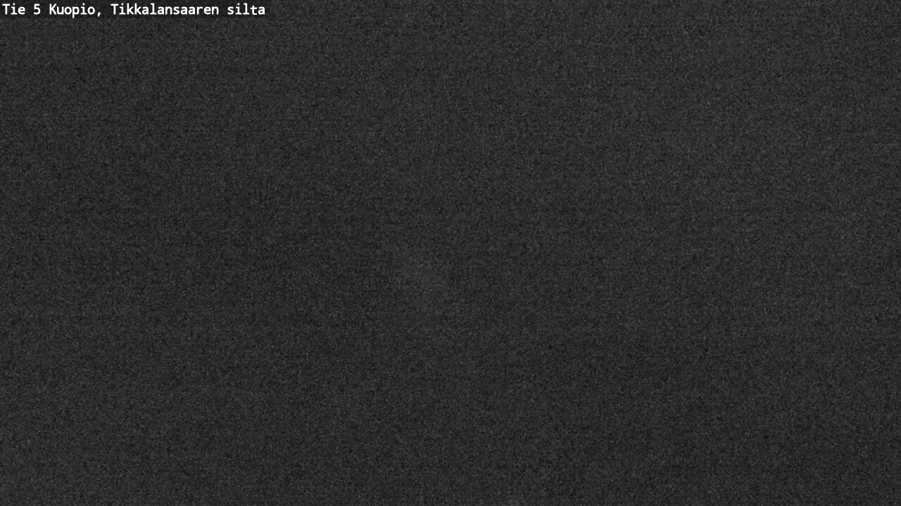 Weather Camera Image Road 5 Kuopio, Tikkalansaari, Kuopio, Pohjois-Savo