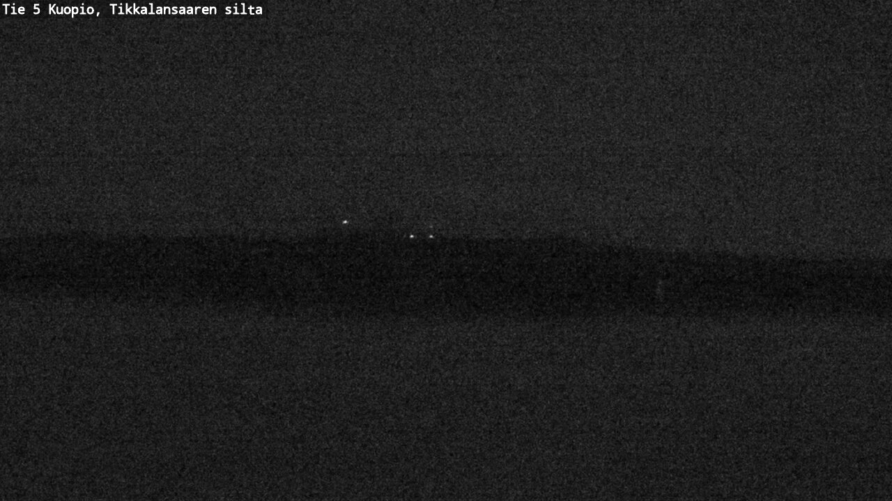 Weather Camera Image Road 5 Kuopio, Tikkalansaari, Kuopio, Pohjois-Savo