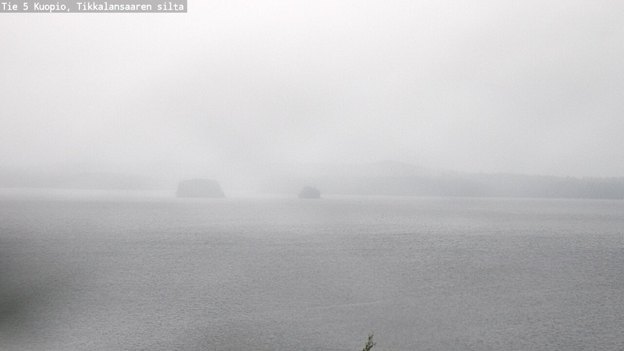 Weather Camera Image Väg 5 Kuopio, Tikkalansaari, Kuopio, Pohjois-Savo