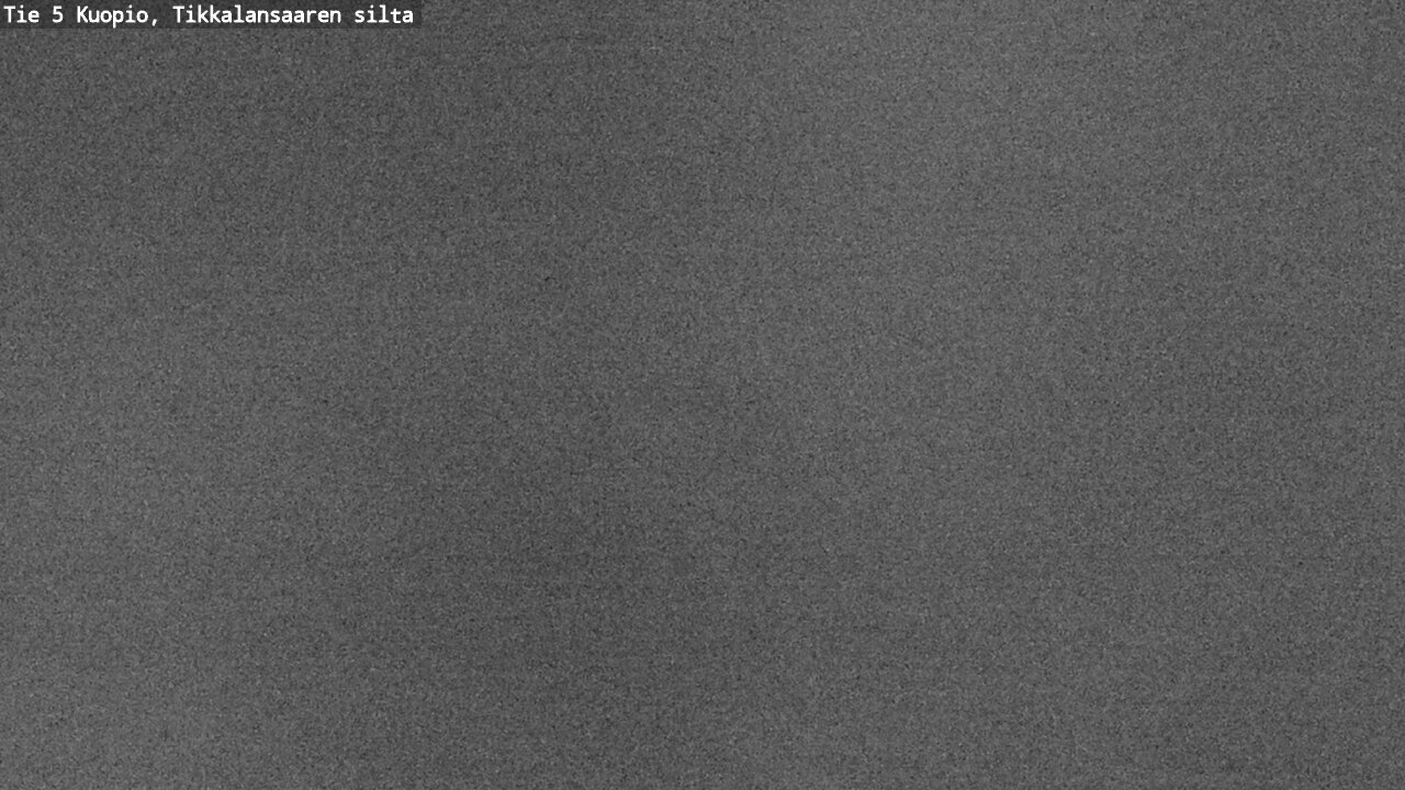 Weather Camera Image Road 5 Kuopio, Tikkalansaari, Kuopio, Pohjois-Savo