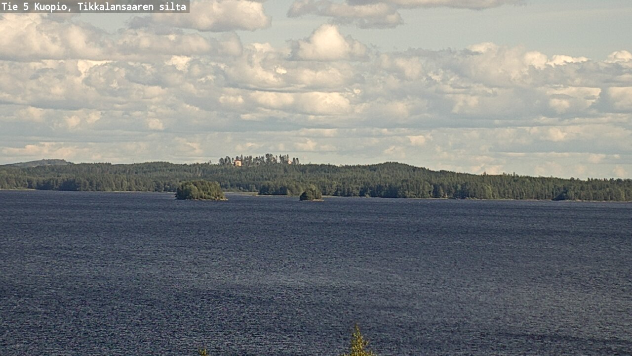 Kelikamerat Kuva Tie 5 Kuopio, Tikkalansaari, Kuopio, Pohjois-Savo