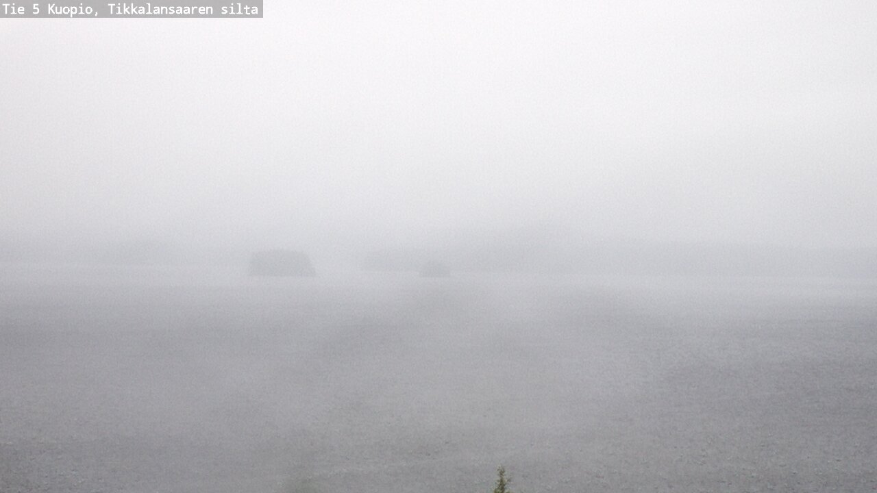 Weather Camera Image Väg 5 Kuopio, Tikkalansaari, Kuopio, Pohjois-Savo