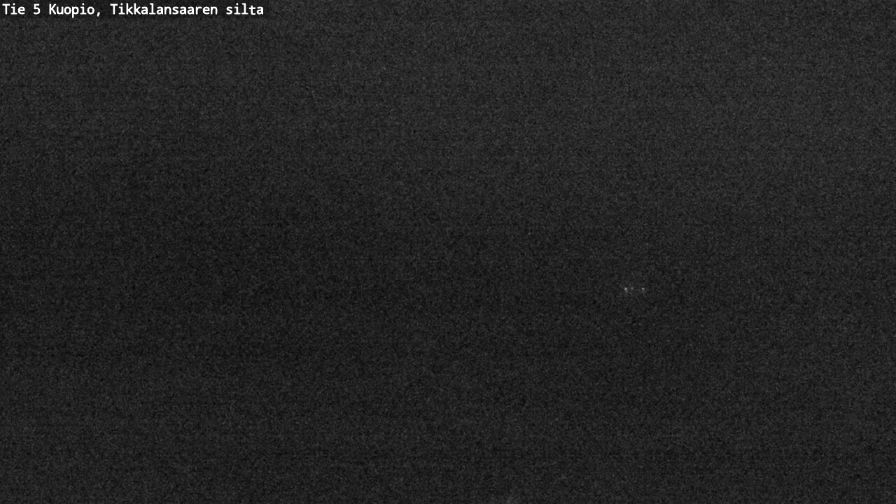 Weather Camera Image Road 5 Kuopio, Tikkalansaari, Kuopio, Pohjois-Savo